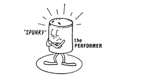 "SPUNKY" THE PERFORMER logo