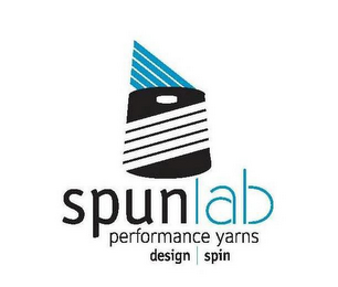 SPUNLAB PERFORMANCE YARNS DESIGN SPIN logo