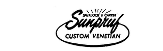 SPURLOCK & CARTER SUN PRUF CUSTOM VENETIAN logo