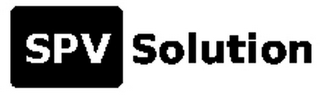 SPV SOLUTION logo