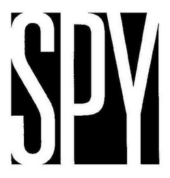 SPY ON A RECTANGULAR BACKGROUND logo