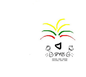 SPYCES JERK CENTER "ORIGINAL YARD JERK" logo
