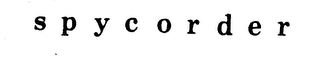 SPYCORDER logo