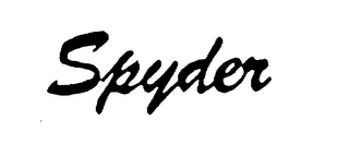 SPYDER logo