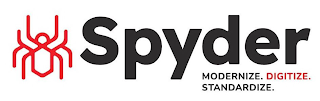 SPYDER MODERNIZE. DIGITIZE. STANDARDIZE. logo