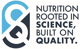 SQ NUTRITION ROOTED IN SCIENCE, BUILT ON QUALITY. logo
