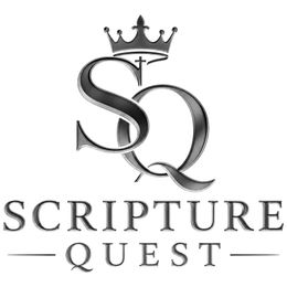 "SQ"  "SCRIPTURE"   "QUEST" logo