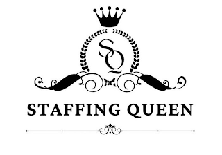 SQ STAFFING QUEEN logo