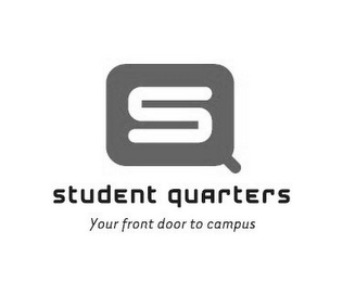 SQ STUDENT QUARTERS YOUR FRONT DOOR TO CAMPUS logo
