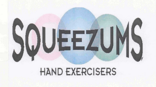 SQEEZUMS HAND EXERCISERS logo