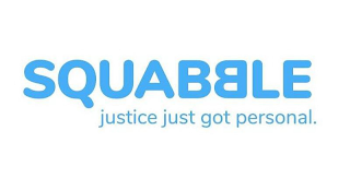 SQUABBLE JUSTICE JUST GOT PERSONAL. logo