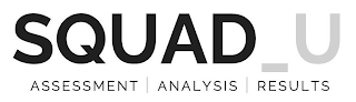 SQUAD_U ASSESSMENT ANALYSIS RESULTS logo