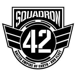SQUADRON 42 UNITED EMPIRE OF EARTH · 2ND FLEET logo