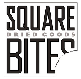 SQUARE BITES DRIED GOODS logo