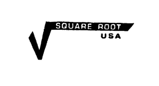 SQUARE ROOT USA logo