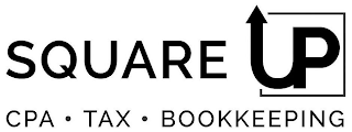 SQUARE UP CPA · TAX · BOOKKEEPING logo