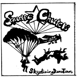 SQUARECHUTERS SKYDIVINGDEMOTEAM logo