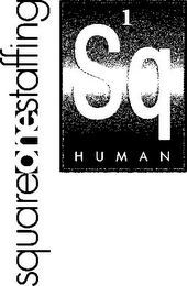 SQUAREONESTAFFING SQ 1 HUMAN logo