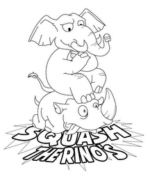 SQUASH THE RINO'S logo