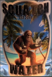 SQUATCH WATER EST 2014 XX logo