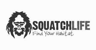 SQUATCHLIFE FIND YOUR HABITAT logo
