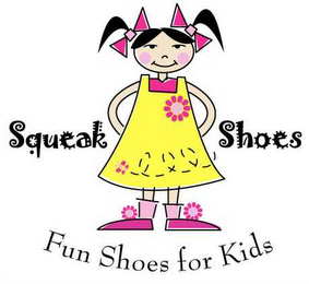 SQUEAK SHOES FUN SHOES FOR KIDS logo