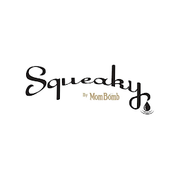 SQUEAKY BY MOM BOMB logo