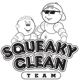 SQUEAKY CLEAN TEAM logo