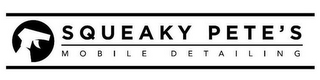 SQUEAKY PETE'S MOBILE DETAILING logo