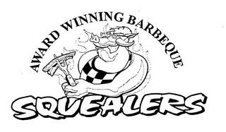 SQUEALERS AWARD WINNING BARBEQUE logo