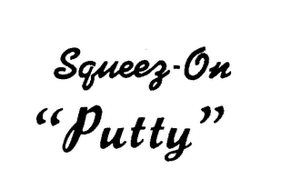 SQUEEZ ON PUTTY logo