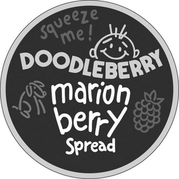 SQUEEZE ME! DOODLEBERRY MARIONBERRY SPREAD logo