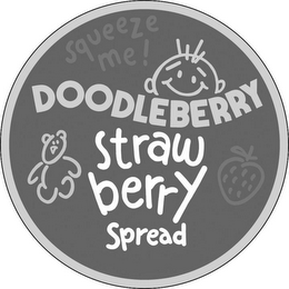 SQUEEZE ME! DOODLEBERRY STRAWBERRY SPREAD logo