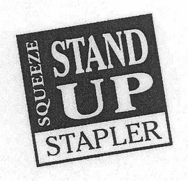 SQUEEZE STANDUP STAPLER logo