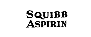 SQUIBB ASPIRIN logo