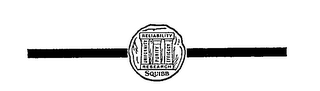 SQUIBB RELIABILITY RESEARCH UNIFORMITY PURITY EFFICACY logo