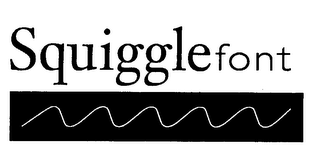 SQUIGGLE FONT logo