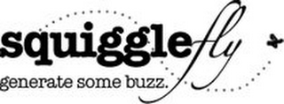 SQUIGGLEFLY GENERATE SOME BUZZ logo