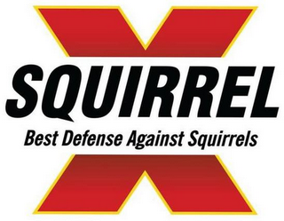 SQUIRREL X BEST DEFENSE AGAINST SQUIRRELS logo
