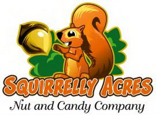 SQUIRRELLY ACRES NUT AND CANDY COMPANY logo
