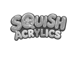 SQUISH ACRYLICS logo