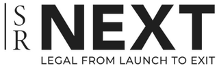SR NEXT LEGAL FROM LAUNCH TO EXIT logo