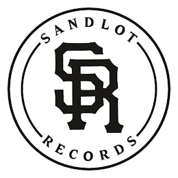 SR SANDLOT RECORDS logo