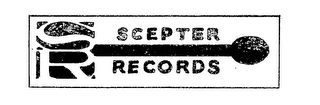 SR SCEPTER RECORDS logo