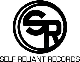 SR SELF RELIANT RECORDS logo