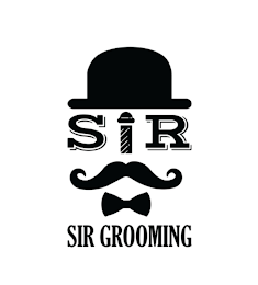 SR SIR GROOMING logo