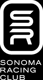 SR SONOMA RACING CLUB logo