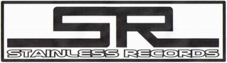 SR STAINLESS RECORDS logo
