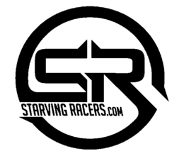 SR STARVING RACERS.COM logo