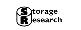 SR STORAGE RESEARCH logo